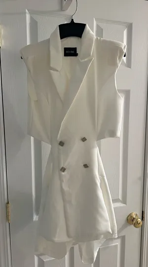 DO+BE White Romper Open Back thumbnail 1