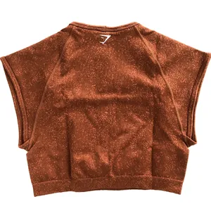 Gymshark L Adapt Fleck Seamless Crop Top thumbnail 4
