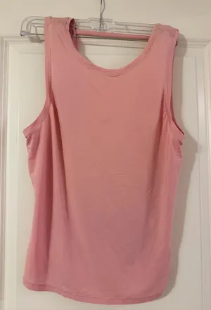 lululemon athletica Pink Scoop Neck Tank thumbnail 1