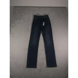 NWT Express Jeans 90's Slim Super High Rise Size 4R Womens thumbnail 2