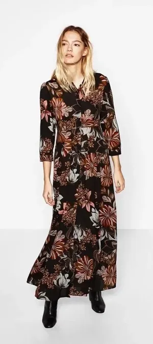 ✨Maxi Dress With Floral Print✨ thumbnail 1