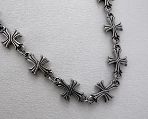 Cross Necklace for Men Women,Streetwear Punk Hip Hop Unisex Style thumbnail 2