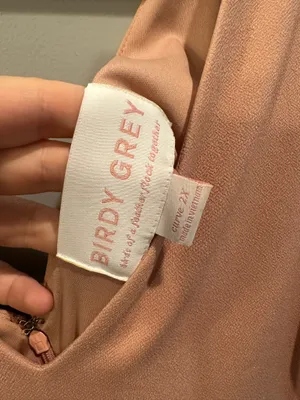 Birdy Grey Hannah Flutter Sleeve Dress Dusty Rose thumbnail 5