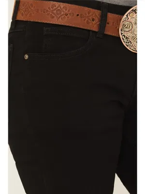 Wrangler Women'S Black Mid Rise Bootcut Jeans thumbnail 2