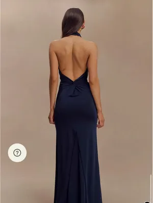 Meshki halter maxi dress thumbnail 3