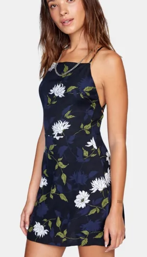 RVCA Floral Summer Tank Dress thumbnail 1