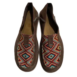 Ariat Cruiser Palm Brown Serape Mesh‎ Slip On Shoes Womens Sz US 9 thumbnail 3