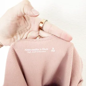 [Abercrombie & Fitch] Dusty Pink Seamless Rib Knit Scoop Neck Bodysuit Sz Medium thumbnail 10