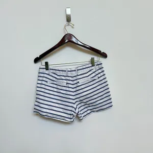 Gap‎ Blue White Striped Shorts Size 0 Nautical Coastal Preppy Summer thumbnail 5