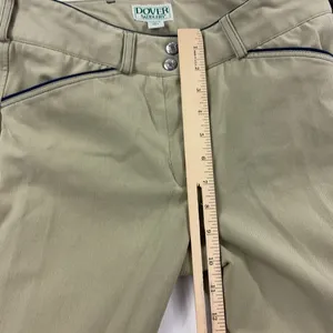 Dover Saddlery Riding Breeches 28 Beige Knee Patch Stretch Equestrian Pants thumbnail 5