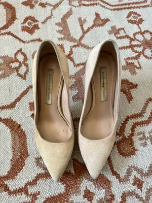 DVF Diane von Furstenberg Nude Pointed-Toe Stiletto Pumps 6.5 thumbnail 5