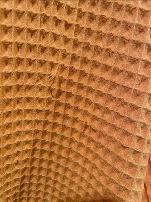 BDG Orange Waffle-Knit Utility Shacket thumbnail 4