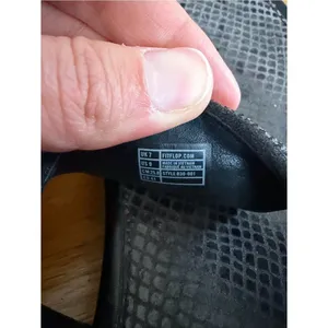 Fitflop Black Snake-Embossed Toe-Post Sandals size 9 thumbnail 6