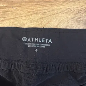 Athleta Altitude Ruched Jogger Pants Black Women’s thumbnail 4