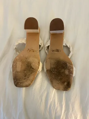 Heels White Size 9 thumbnail 3