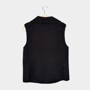Lauren Ralph Lauren Black Quilted Full Zip Vest XL thumbnail 2