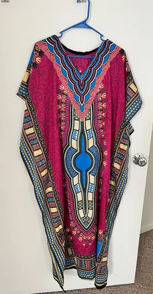 Maxi caftan dress Purple Size L thumbnail 1
