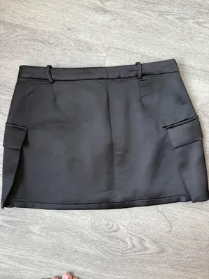 ZARA Silk Mini Skirt thumbnail 2