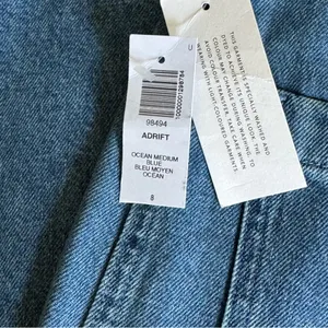 Aritza Wilfred Free Adrift Ocean Medium Blue Women Jeans Sz 8 thumbnail 10
