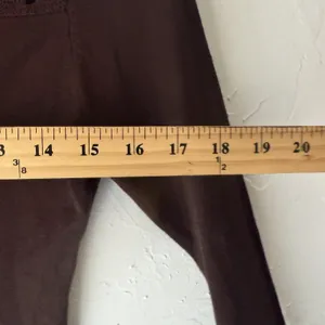 Venus Sweater Y2k‎ Small Brown Crochet Trim Long Sleeve Pullover Fairy Top thumbnail 6