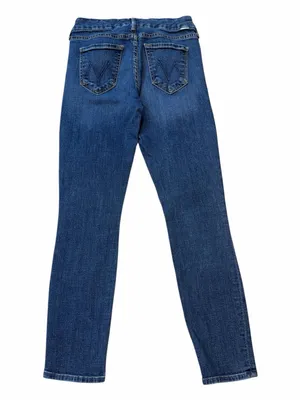 MOTHER The Looker Crop One Fell Sweep Skinny Jeans thumbnail 2