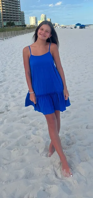 Blue SHEIN dress thumbnail 1