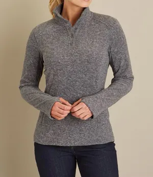 Duluth Trading Co Women’s Size 2XL Grey Frost Lake Fleece Pullover thumbnail 1