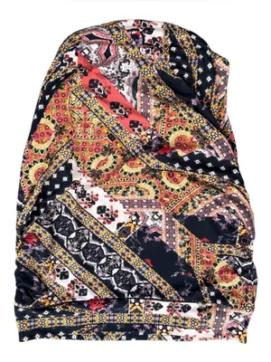 Like New Free People She's Something Else Ruched Jersey Knit Skirt Size Small thumbnail 2