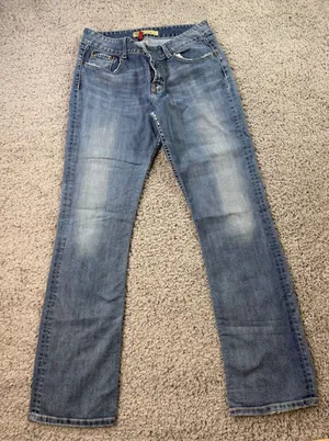 BKE Denim Culture Bootcut Jeans Blue Medium Wash Stretch 34x31.5 thumbnail 1
