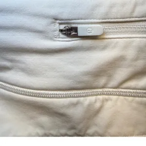 Lululemon Pace Rival Skirt Tall White Tennis Running Skort Sz 8 Pleated Back Zip thumbnail 8