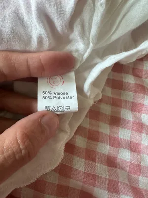 Ecowish Pink gingham halter dress thumbnail 2