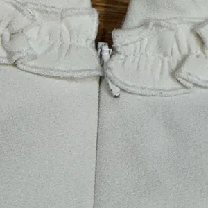 Alexis London Ivory Tiered Mini Dress Long Sleeve Flare Dress XS thumbnail 9