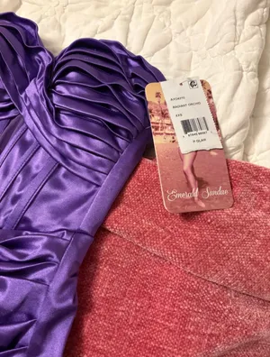 Macy's Corset Prom Dress thumbnail 4