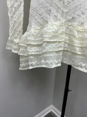 Cream Lace Dress thumbnail 5