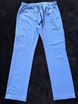 Figs‎ Jogger Women Straight Leg Blue Technical Scrub Size Medium thumbnail 1