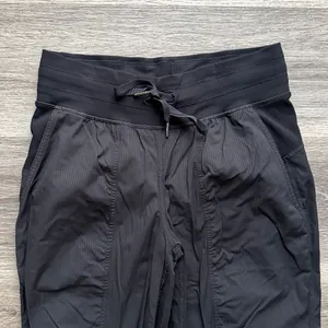 lululemon Black Dance Studio Joggers Size 4 Mid Rise Casual Pants thumbnail 3