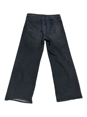 Quince Bella Wide Leg Jeans Faded Black Size 32 thumbnail 3