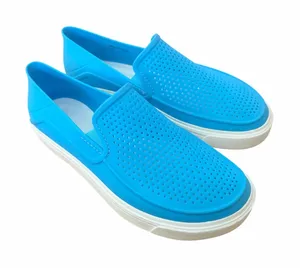 Crocs Citilane Roka Blue Perforated Slip On Sneaker Sz 9 thumbnail 1