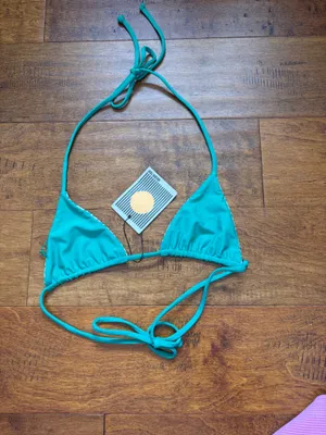 Golden Hour Bikini Top Green Size XXS thumbnail 3