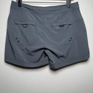 Title Nine Women Shorts Large Gray Nimblene Hiking Outdoor Quick Dry Granola thumbnail 5