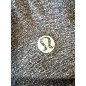 Lululemon Womens Heathered Charcoal Gray Cropped Yoga Leggings Mid Rise Capri thumbnail 4