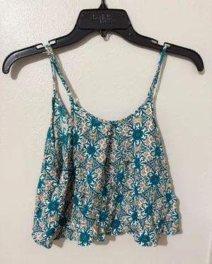 Flower Spaghetti Strap Top Paper Lee thumbnail 3