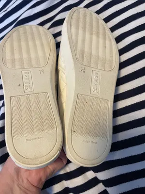 Brash White Quilted Slip-On Loafers thumbnail 7