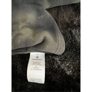 Lululemon Scarf Womens One Size Vinyasa Infinity Wrap Gray Camo Snap Athleisure‎ thumbnail 4