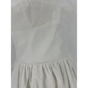 Amanda Uprichard Napoli Lemon Print Cotton Mini Dress White Size‎ S thumbnail 11