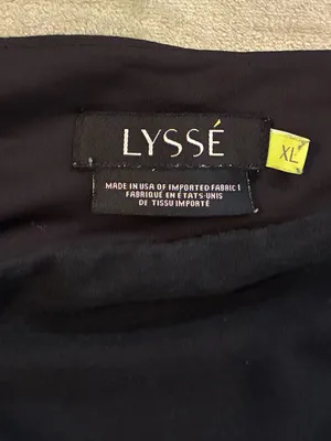 Women’s Lysse Black Capri Stretch Leggings Size X-Large thumbnail 4