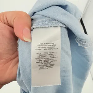 Lauren Ralph Lauren Chambray Womens Top Sz M Ruffle Peasant Boho Coastal Cottage thumbnail 10