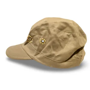 Embellished Cadet Hat Green thumbnail 4