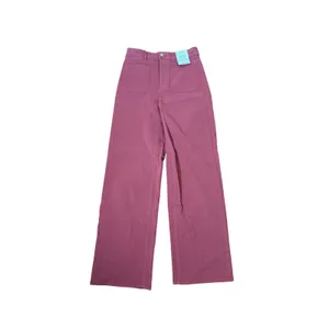 Madewell Emmett Wide Leg‎ High Rise Pants Antique Rose Pink size 25 NWT thumbnail 2