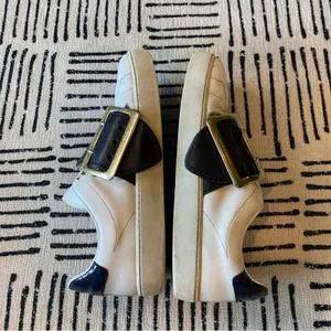 Burberry Westford Buckle Strap Leather Sneakers EU 38.5 thumbnail 4